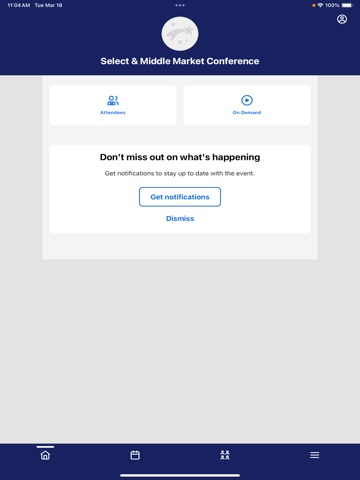Cigna Meetings iPad screenshot