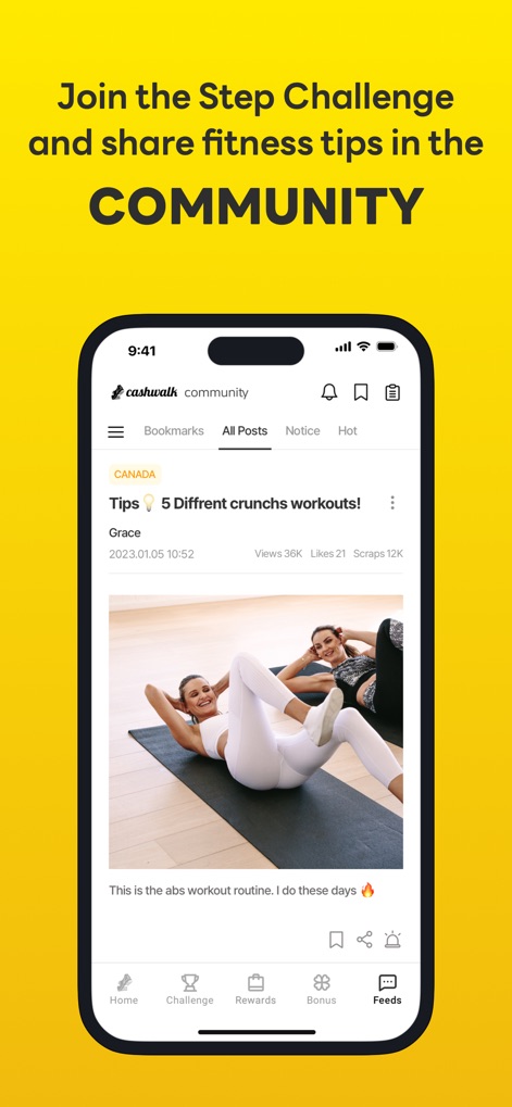 CashWalk - Daily Step Counter - Health & Fitness App | MWM
