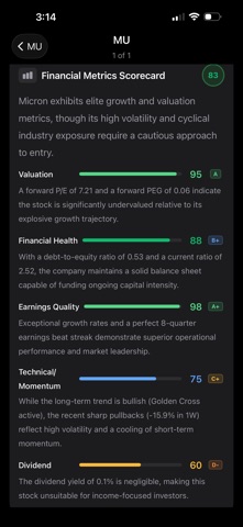 FlashTrades AI iPhone screenshot