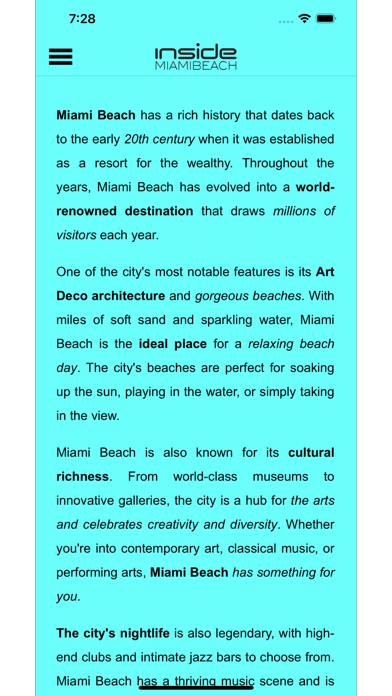 Inside Miami Beach Screenshot