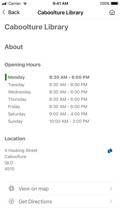 Moreton Bay Region Libraries Screenshot