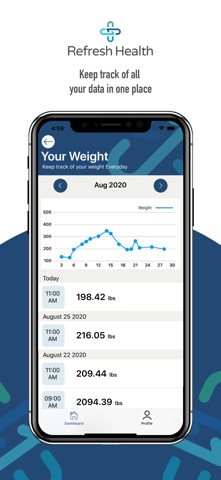Refresh Health screenshot