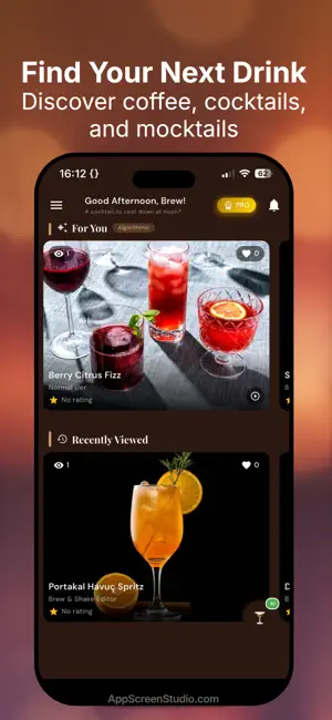 Brew & Shake: Coffee Cocktails screenshot 2