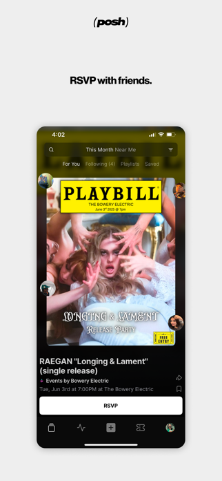 Posh – Create & Find Events Screenshot 3 of 10