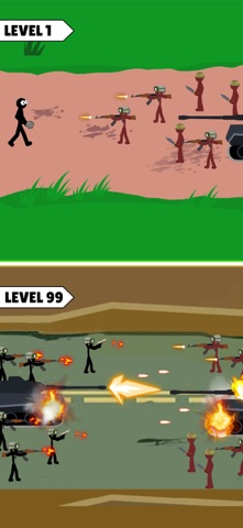 Clash of Stickman: Evolution iPhone screenshot