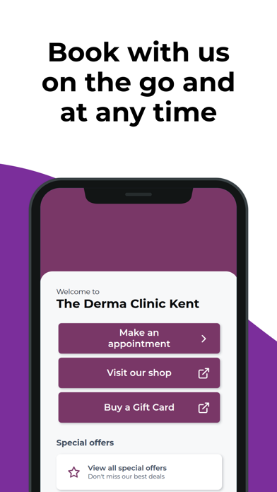 Screenshot 1 of The Derma Clinic Kent App