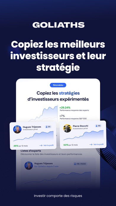Goliaths - Investir & Épargner screenshot 1