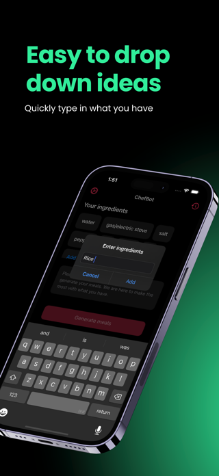 ChefBot - AI-powered recipes Screenshot 5 of 5
