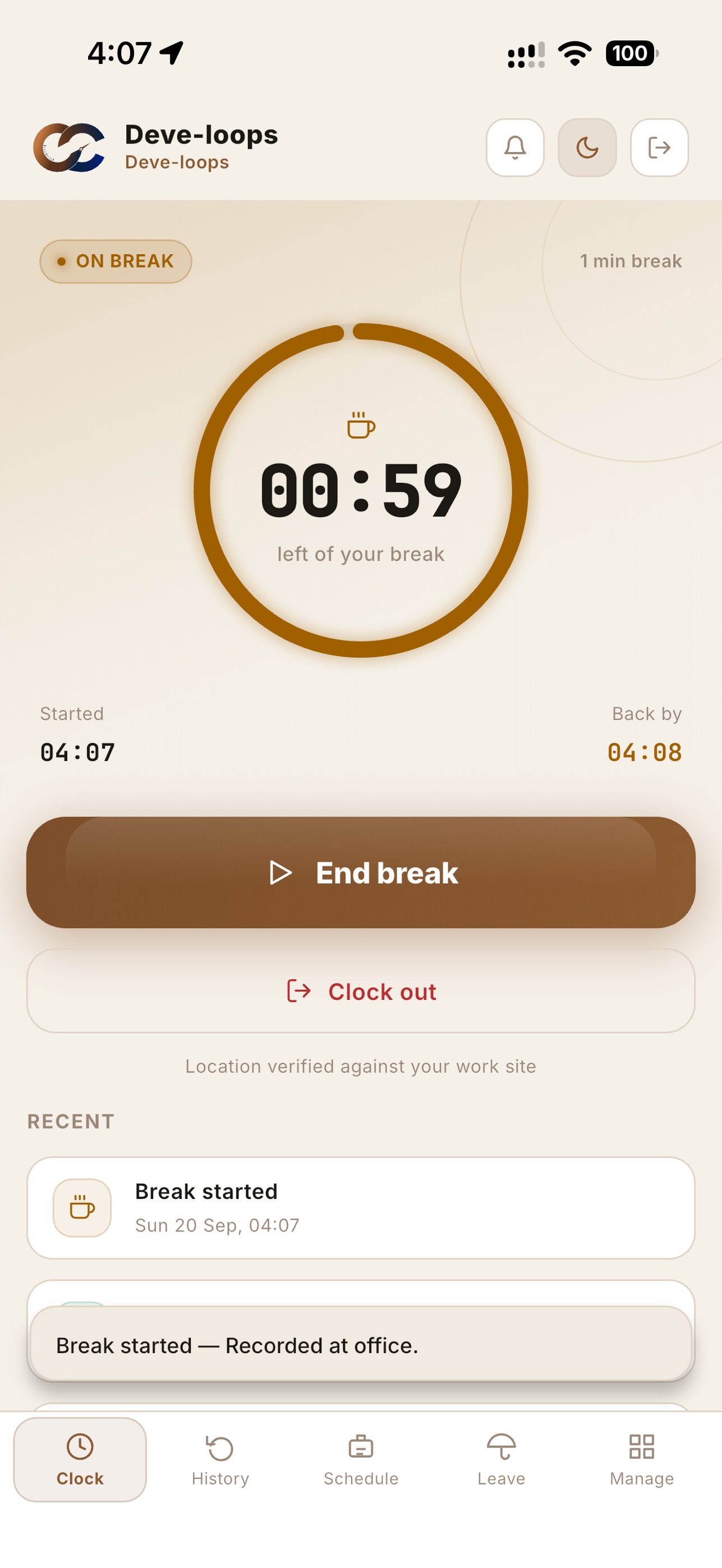 Screenshot 4 of Clock-Clock
