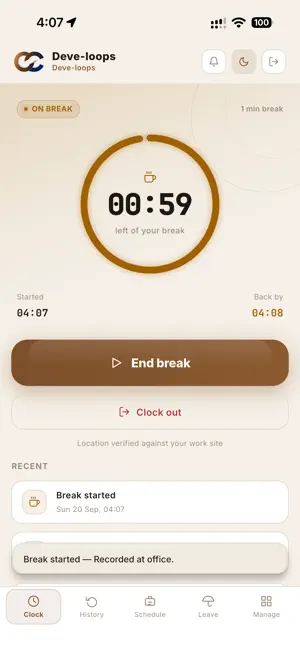 Clock-Clock screenshot 4
