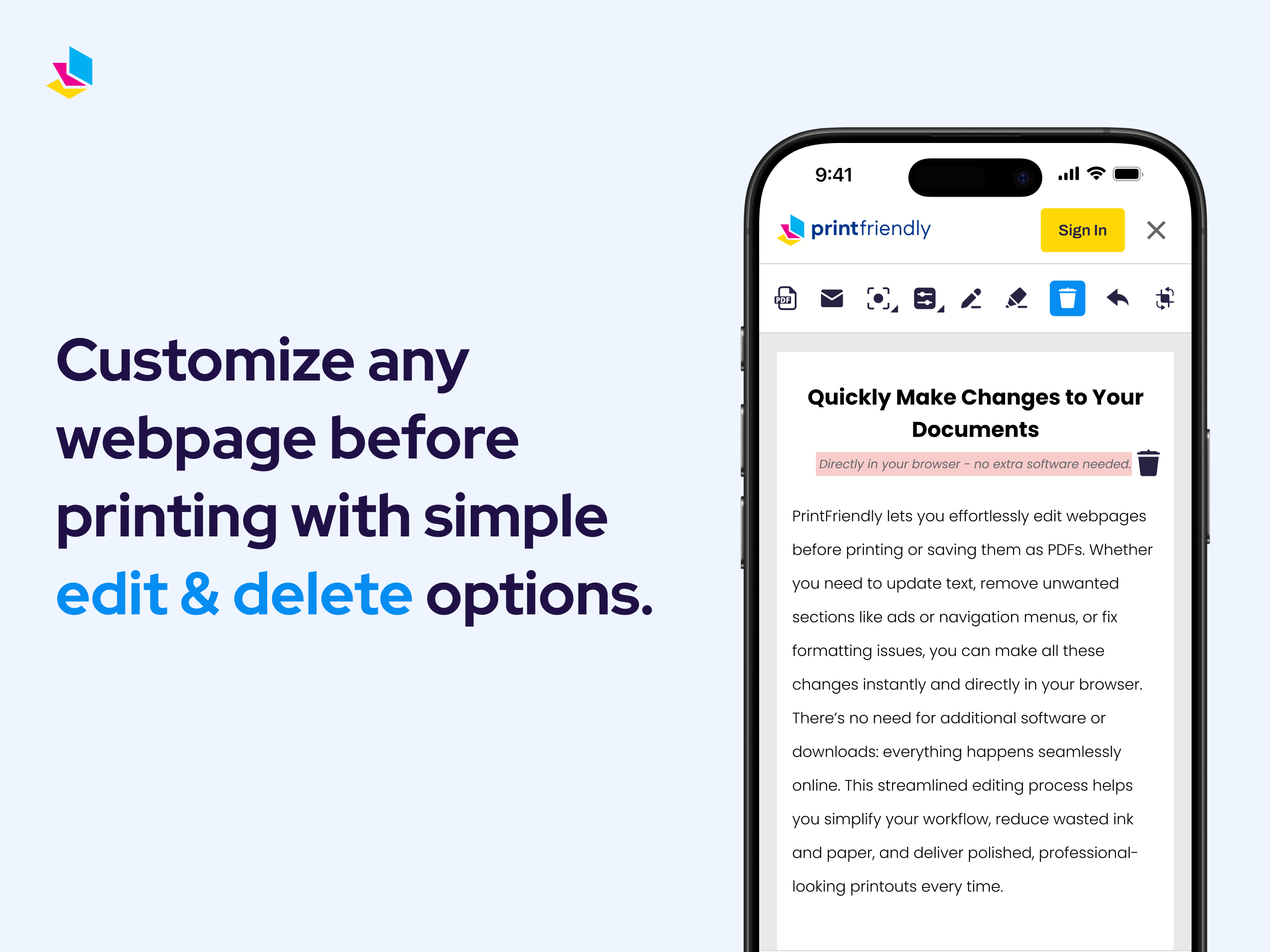 PrintFriendly: PDF and Capture