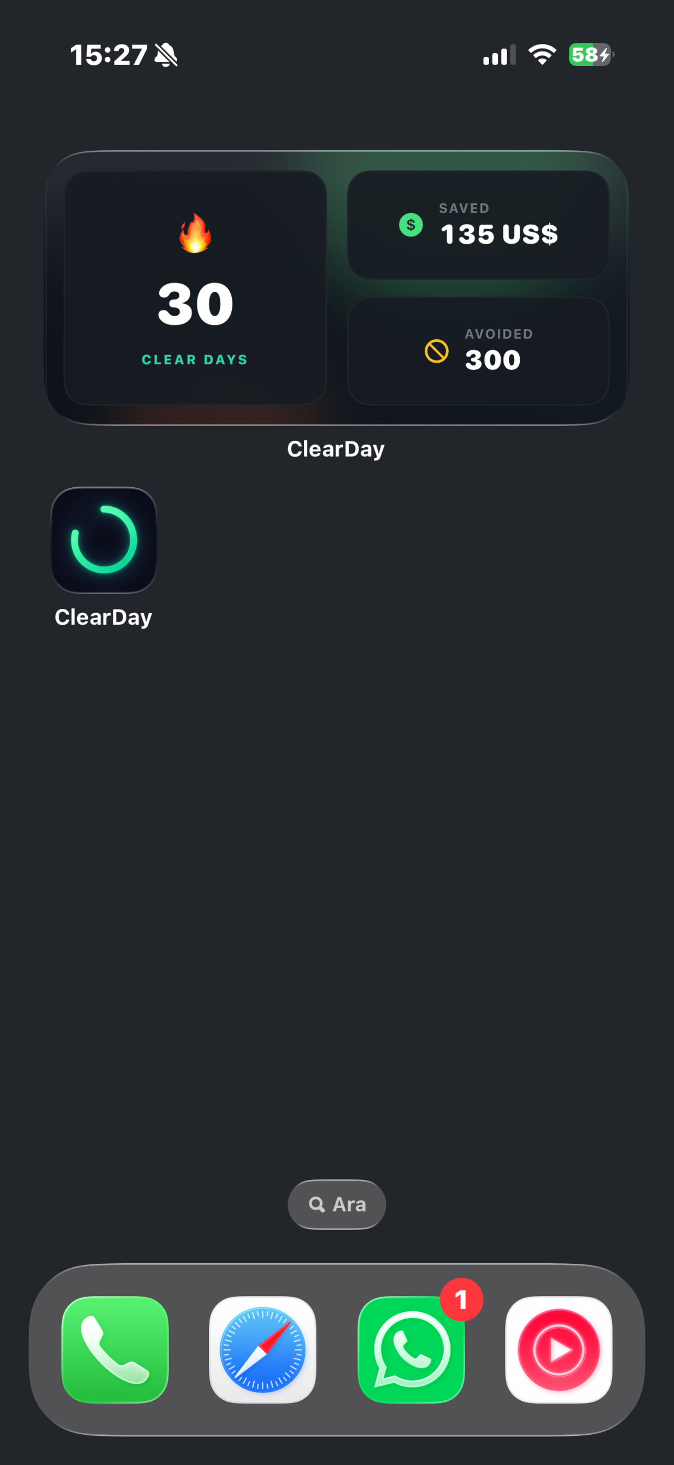 Stop Smoking: ClearDay Tracker