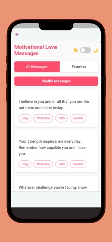 Romantic love messages. Screenshot 7 of 10