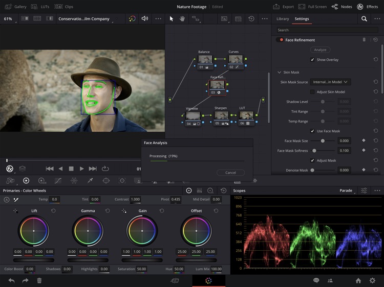 DaVinci Resolve for iPad screenshot-7