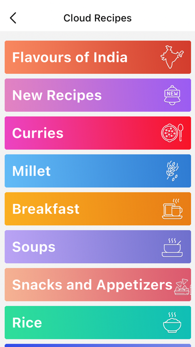 WONDERCHEF iPhone screenshot 2 - Food & Drink app
