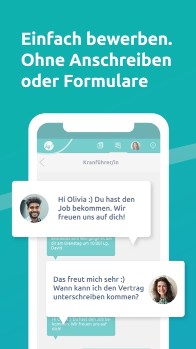 hokify - Jobsuche & Bewerbung Screenshot