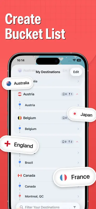 Pin Traveler: Track Travel Map screenshot 9 of 9