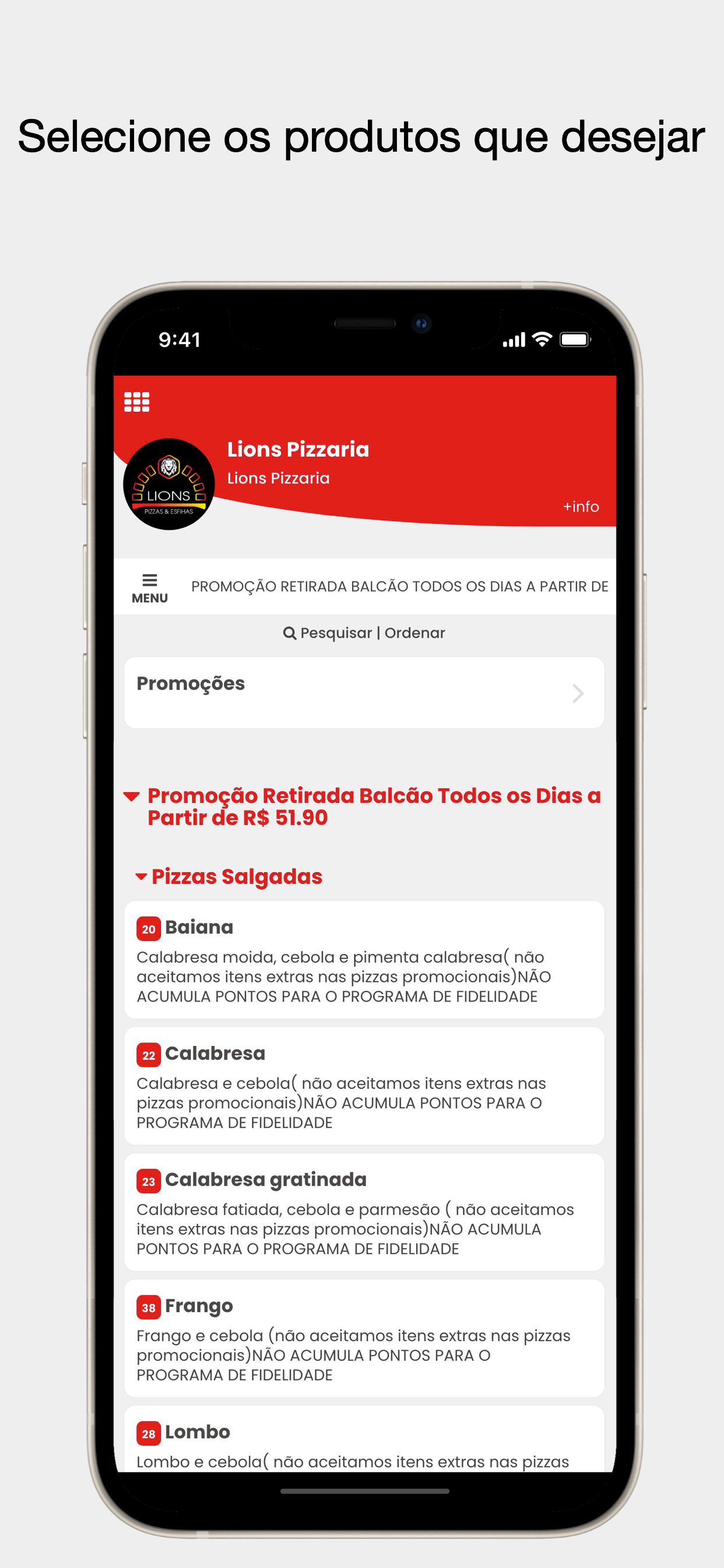 Pizzaria e Esfiharia Lions