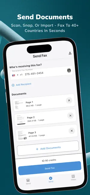 Faxr: Send Fax From Phone screenshot 2