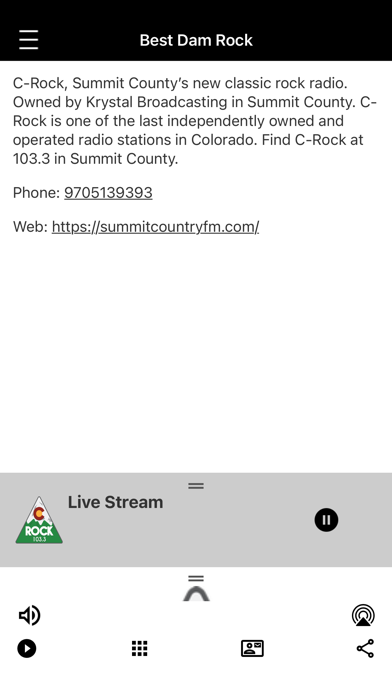 Screenshot #3 pour C-Rock 103.3FM