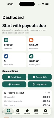 App screenshot
