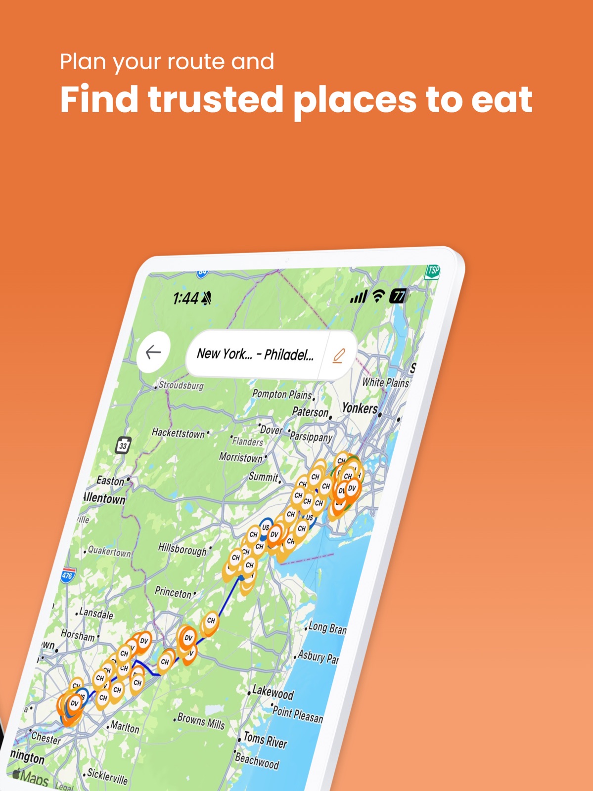 Gluten Dude: GF Restaurants ipad screenshot 2