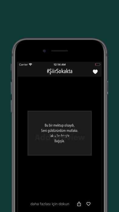 Şiir Sokakta - Şiir Heryerde iPhone screenshot 2 - Book app