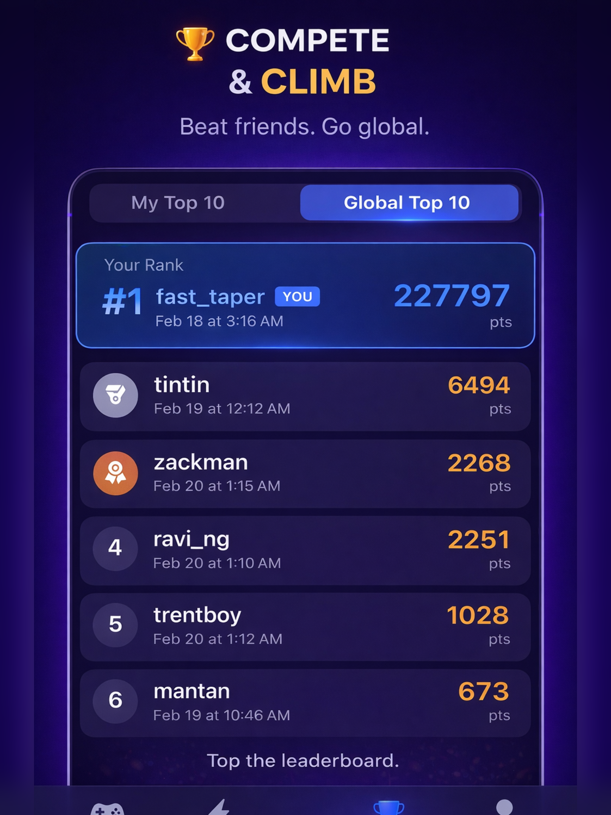 SpeedTap Reflex screenshot 12
