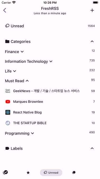 Circles Reader - RSS reader