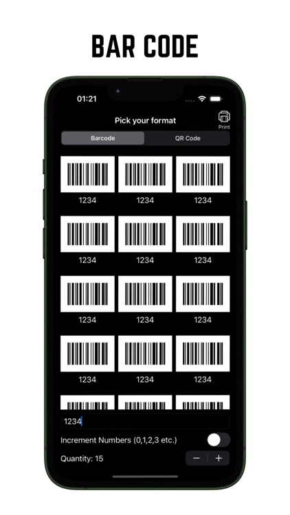 Barcode and QR Code Maker