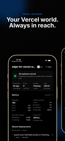Edge for Vercel Screenshot 1 of 8
