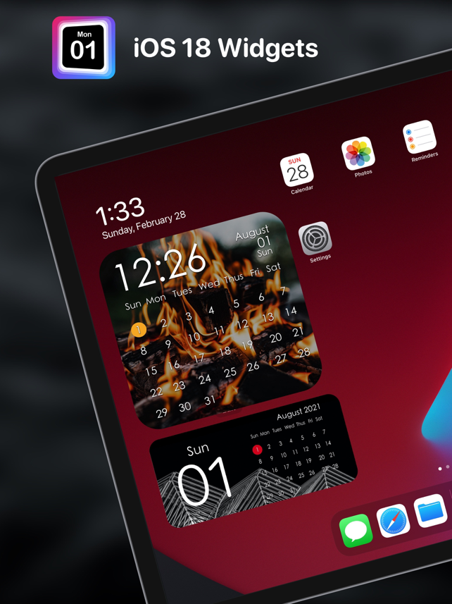 Calendar Widget - Date Widgets Screenshot