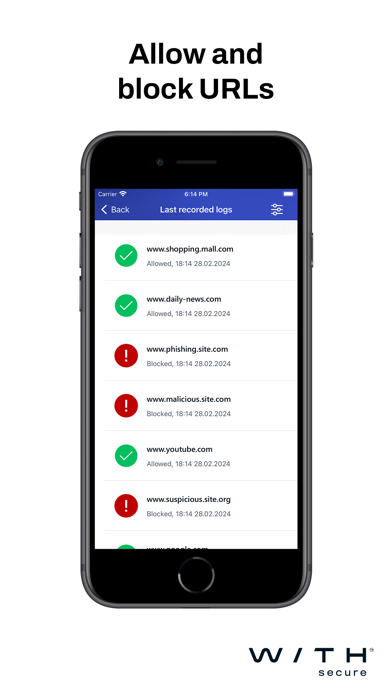 Screenshot #3 pour WithSecure Mobile Protection