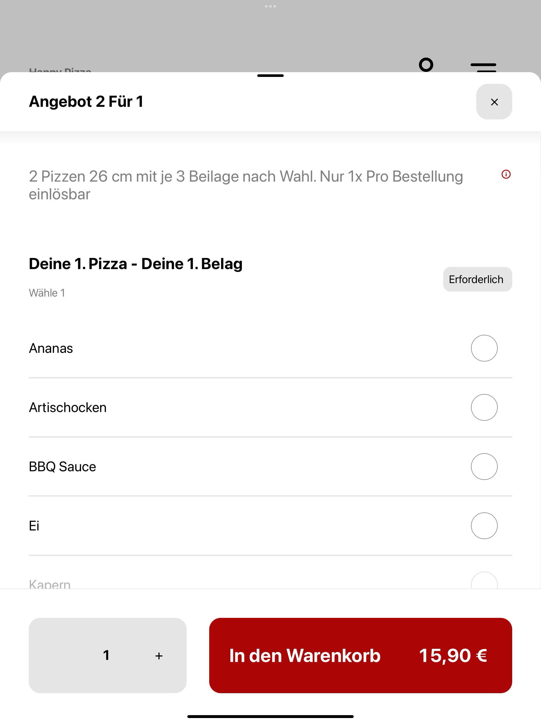 Happy Pizza Solingen