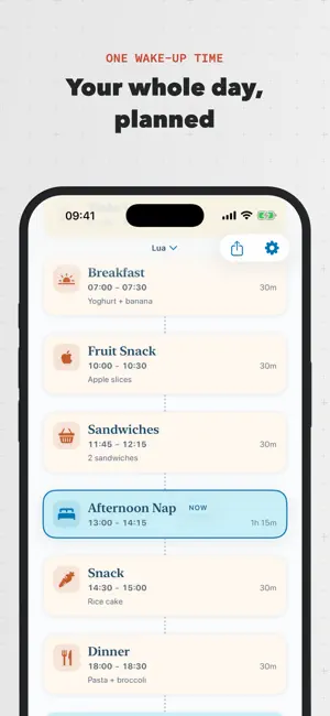 BabyTimeTable screenshot 2