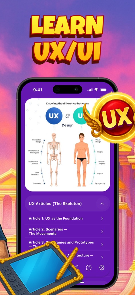 The Interface IQ: Pixel & Flow - Education App | MWM