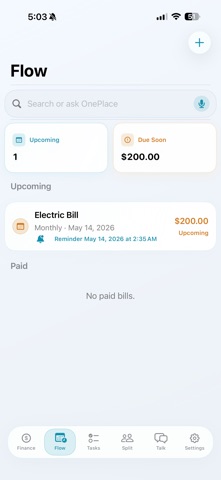 OnePlace App Screenshot 2 of 5