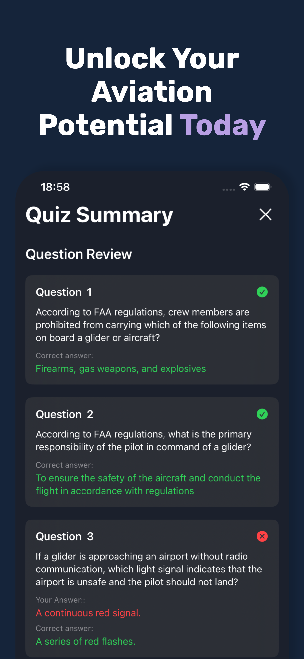 Aviation Exams