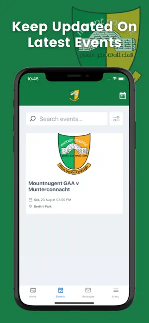 Mountnugent GAA screenshot 3