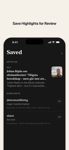Lingon - Language by headline Screenshot 3 of 3