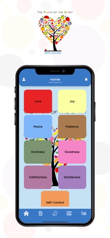 Fruit of the Spirit mobile app screenshot