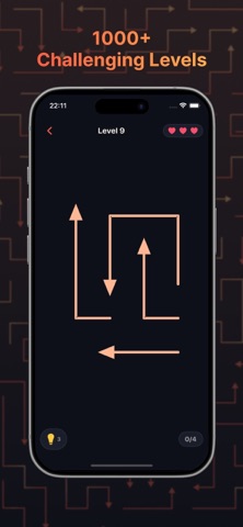 Arrow Puzzle: Logic Brain Game Screenshot 2 of 6