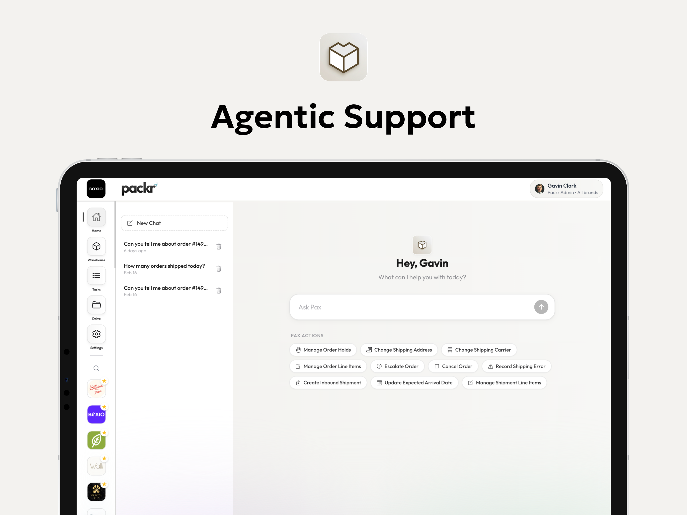 Packr 3PL screenshot 4