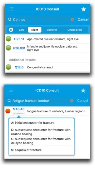 ICD10 Consult iPhone Screenshot 5