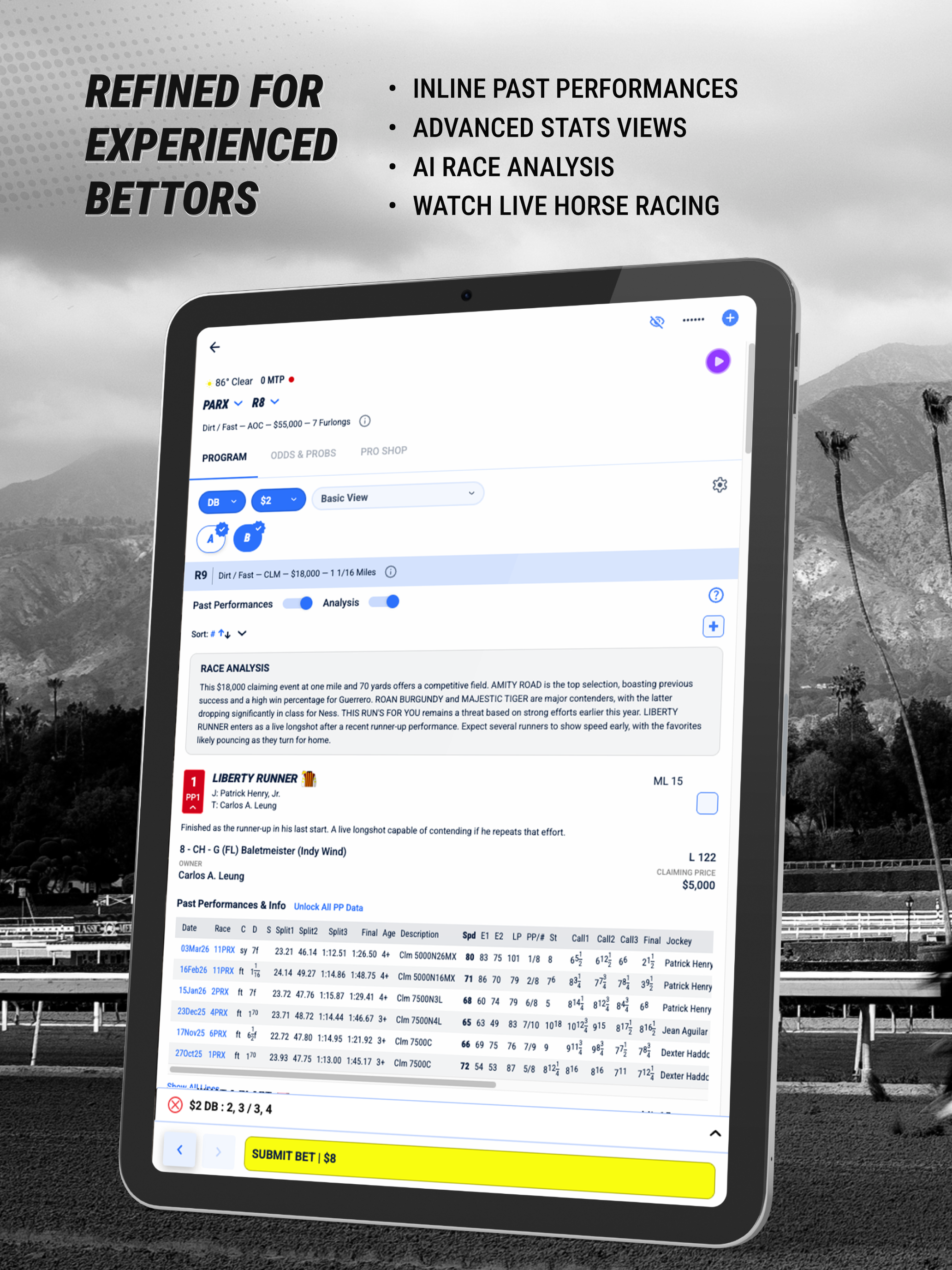 1/ST BET: Horse Race Betting screenshot 13