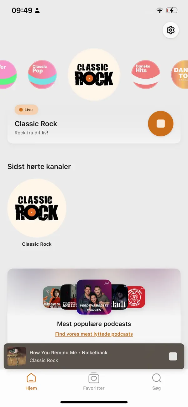 Screenshot #1 pour Classic Rock