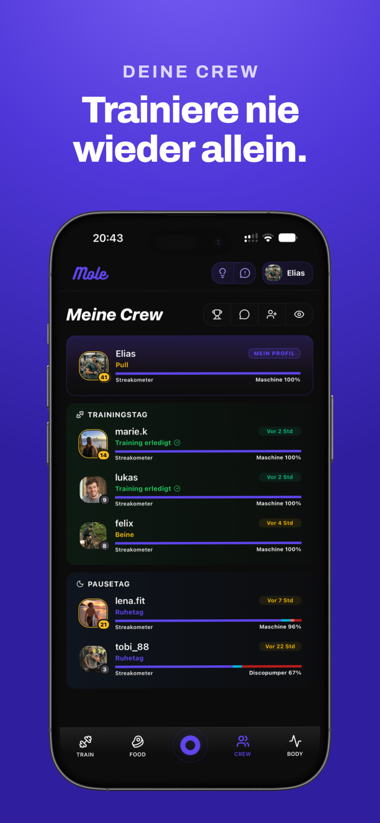 Mole Fitness screenshot 4