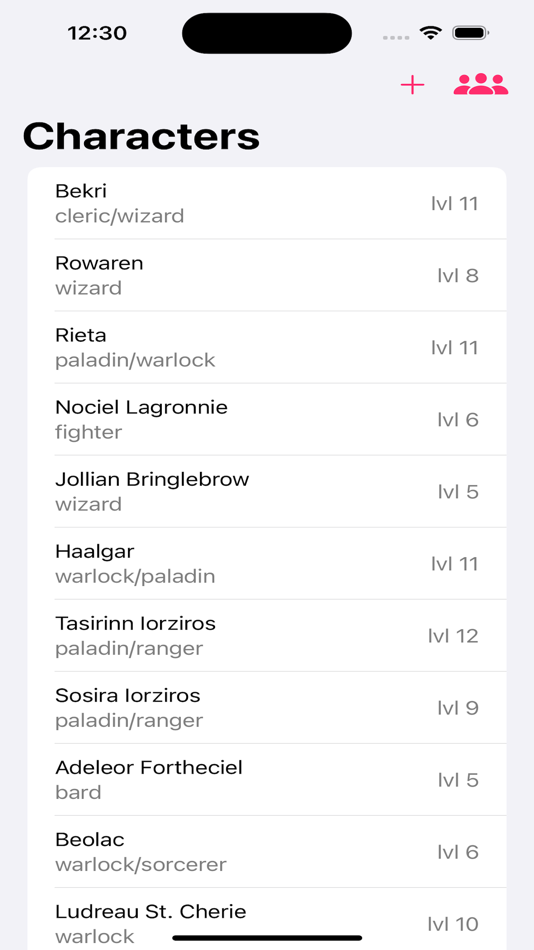 D&D Characters (iOS) 由: Thryv, Inc. D&D Characters (iOS) 由: Thryv, Inc.