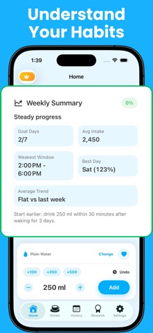Hydro Reminder: Water Log Screenshot 4 of 6