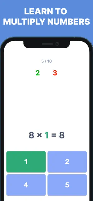 Math Games for Mind - Learning screenshot 1
